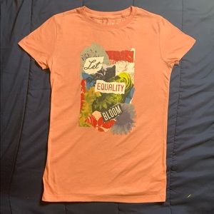 “ Let equality bloom” short sleeve shirt